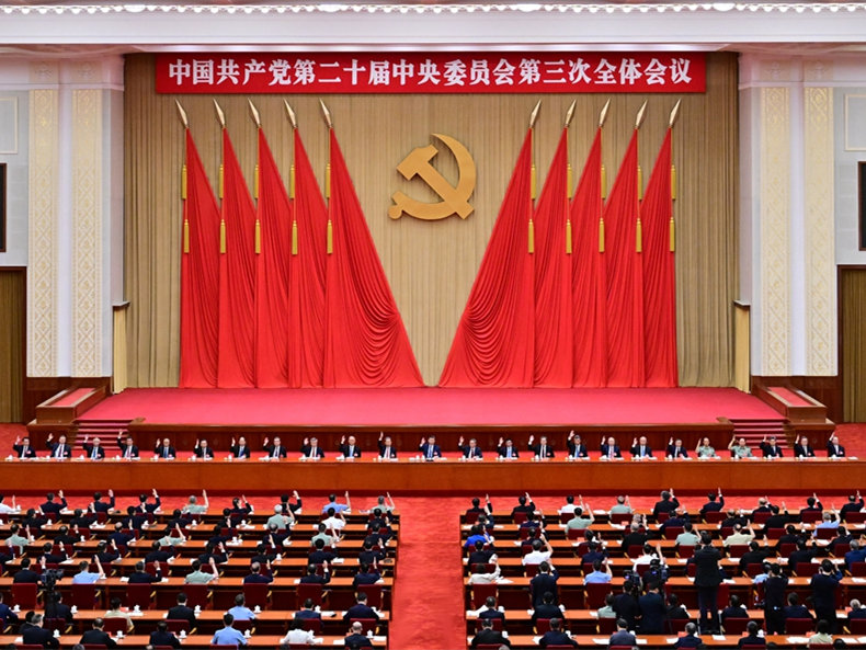 习近平&nbsp;在党的二十届三中全会第...